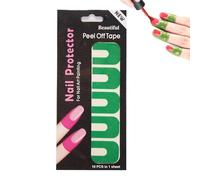 Protecteur De Vernis À Ongles Pour Les Doigts - Gardes De Vernis À Ongles Élastiques Élastiques, Décoller Des Autocollants À Ongles, Ruban Adhésif Pour Les Doigts | Gardiens À Ongles Élastiques En U É