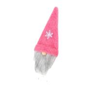 Protecteur de vin décoratif sur le thème de Noël - Emballage cadeau décoratif pour bouteilles de champagne et rouges - Housse en polyester lavable en machine