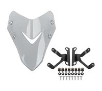 Protecteur de Visière Pare-Brise Et Déflecteurs pour Moto pour pour CB1000 pour Hornet 2025 pour CB1000 pour Hornet SP 2025 Déflecteurs Vent pour Pare-Brise Flyscreen(Titane)