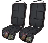 Protecteur de voiture pour oreiller d'enfant antidérapant noir_2pcs/set