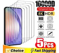 Protecteur d'écran, 5 pièces, pour Samsung Galaxy A55 A54 A13 A53 A52 A12 A22 A33 A32 A51 A52S A35 A72 A71 A14 S10E S20FE, verre trempé For Samsung A32 4G