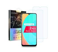 Protecteur D'écran Compatible pour Realme C11 Anti-Rayures Sans Bulle et Sans Boîtier Film de Protection en Verre HD Transparent D'une Dureté de 9H Compatible pour Realme C11