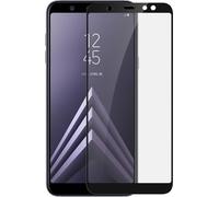 Protecteur d'écran complet bord noir, Full Cover pour Samsung Galaxy A6 Plus