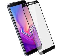 Protecteur d'écran complet bord noir, Full Cover pour Samsung Galaxy J6 Plus