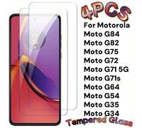 Protecteur D'écran De Téléphone,4 Pièces,Adapté À Moto G24power G55 G54 G14 G24 G31 G32 G34 G35 G41 G42 G52 G72 G73 G75 G82 G84.4 Pièces.Animal De Compagnie