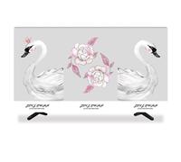 Protecteur d'écran de télévision d'intérieur 32 à 80 pouces, couverture for téléviseur LCD LED, , œuvre d'art européenne, décoration salon for la maison, bureau suspendu, courbé universel(B,49 52IN)