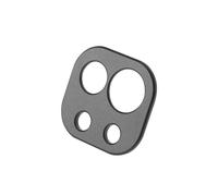 Protecteur D'éCran D'Objectif de CaméRa ArrièRe Noir pour 11 Film D'Anneau en Alliage D'Aluminium pour éTui de Protection D'Objectif Mi