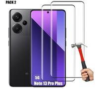 Protecteur d'écran - E.F.Connection - Redmi Note 13 Pro Plus 5G - Verre Trempé - 2 Pièces - Dureté 9H