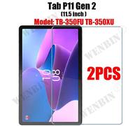Protecteur D'Écran En Verre Guatemala Pour Lenovo,Accessoires De Tablette,Film Pour Tab P12,11 Pro,Isabel 4,3,2,M10 Plus,4E Et Merveilleuse Génération,M9,M8,M7,K10,2 Pièces.2Pcs Tab P11 Gen 2.