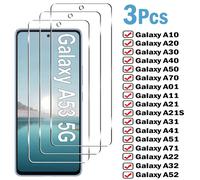 Protecteur d'Écran en Verre pour Samsung Galaxy, 3 Pièces, A50, A30, A20E, A10S, A40, A70, A21, A31, A51, A71, A41, A22, A32, A52 For A32 4G