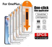 Protecteur d'écran en verre trempé, 1 à 5 pièces, Installation facile, pour OnePlus 15 13 12 11 10 9 8 Pro Nord 3 4 5 6 CE6 CE5 HD