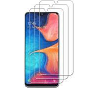 Protecteur d'Écran en Verre Trempé 9H Anti-Rayures Bord 2.5D pour Samsung Galaxy A20e - 3 Pièces avec Chiffons et Autocollants