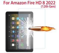 Protecteur D'Écran En Verre Trempé 9H Pour Amazon Fire Hd 8 2022,8.0 Pouces,12E Génération,Film De Protection En Verre Trempé.Fire Hd 8 2022.