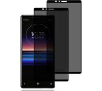 Protecteur D'écran En Verre Trempé Anti-Espion Pour Sony Xperia 1 (2 Pièces) - Dureté 9h, Anti-Rayures, Oléophobe, Anti-Bulles, Installation Facile