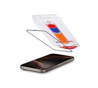 Accezz Protecteur d'écran en verre trempé + Applicateur pour Apple iPhone 16 Pro Max