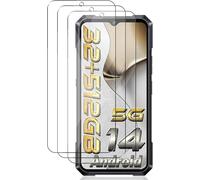 Protecteur D'écran En Verre Trempé Pour Cubot Kingkong Ax (2024) - Pack De 3, Dureté 9h Anti-Rayures, Hd Transparent, Revêtement Oléophobe Et Hydrophobe, Compatible Avec Coques