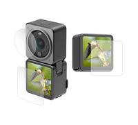 Protecteur d'écran en verre trempé pour DJI OSMO Action 2, Kit de Film de Protection d'objectif de caméra de sport, accessoires de caméra