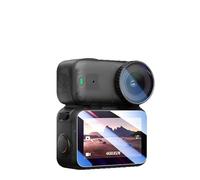 Protecteur d'écran en verre trempé pour DJI OSMO NANO avec film protecteur PE pour objectif Écran HD Film de dureté 9H Accessoires anti-traces de doigts et résistants aux rayures (Un ensemble)