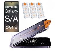 Protecteur d'écran en verre trempé pour Galaxy S25 Edge, S24, S23, S22, S21 Plus, Ultra, A16, A73, A72, A71, A55, A54, A53, A52, A51, A50, A40s, A35, A34, A33, A32, A31, A25, A06, A05 4G/5G, Z-Fold2,