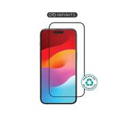 Protecteur d'écran eSTUFF iPhone 15 Verre Trempé Noir et Transparent