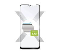 Protecteur D'écran - Fixed - Samsung Galaxy A12 - Verre Trempé - Adhésif Plein Écran - Noir