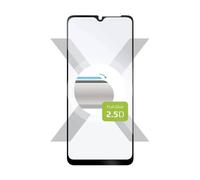 Protecteur D'écran - Fixed - Samsung Galaxy A12 - Verre Trempé - Adhésif Plein Écran - Noir