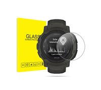 Protecteur d'écran Garmin Instinct 2, lot de 2 en verre trempé HD