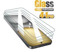 Protecteur D'Écran Hd,4 À 1 Pièces,Pour Realme C30 C31 C33 C35 C53 C55 C61 C63 C51 C75 C67 4G 5G,Film En Verre Trempé.For Realme C30.1 Pcs