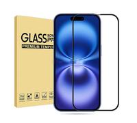 Protecteur d'écran iPhone 16 Pro Max - Lot de 2 en verre trempé