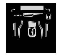 Protecteur d'écran navigation Film Autocollant protection Pour Panneau Boîte Vitesses, Autocollant Intérieur Anti-rayures, Accessoires Voiture, Pour Série 3 Pour G20 G21 2019-2022