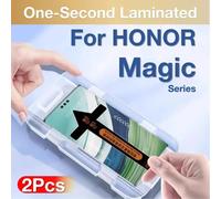 Protecteur d'écran pour HONOR Magic 7 Pro 6 5 4 3 Pro Magic6 Magic5 Magic4 Magic3, 2 pièces, en verre trempé, avec Kit d'installation