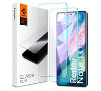 Protecteur d'écran - Spigen Glas.tR Slim - Transparent - Pack de 2 - Résistant aux rayures