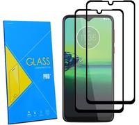 Protecteur D'écran Verre Trempé Motorola Moto G8 Play - Anti-Lumière Bleue, Anti-Éclats, Compatible Coques, Hd Anti-Traces, Installation Facile - Lot De 2
