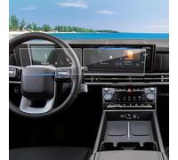 Protecteur d'écran voiture Compatible Avec Hyundai Pour Sonata 2024 Car 12,3 Pouces Écran Central De Navigation GPS Et Film De Protection D'écran En Verre Trempé Pour Tableau De Bord