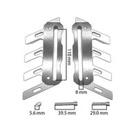 Protecteur D'étrier De Frein De Fourche Avant De Moto Garde-Boue Curseur Anti-Chute pour B&MW F900XR F900R F800GT F800R G310GS G310R R1200 Moto Fender Wheel Hugger Garde-Boue Splash Guard