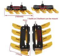 Protecteur D'étrier De Frein De Fourche Avant De Moto Garde-Boue Curseur Anti-Chute pour NC750X NC750S NC750 NC 750 X S Moto Fender Wheel Hugger Garde-Boue Splash Guard (Couleur : 3)