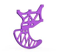 Protecteur d'étrier de pignon de Protection de Disque de Frein arrière en Aluminium, for Surron Light Bee XS L1E for Segway X160 X260 2023 2024(Purple)