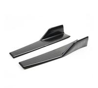 Protecteur D'extension De Jupe Latérale Pour Ford Pour Focus Pour MK2 Pour MK3 Pour MK4 Pour Fiesta Pour Ecosport Pour Fusion Kit Carrosserie Extensions De Jupes Latérales(Le noir)