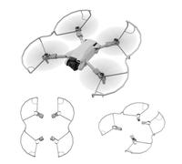 Protecteur D'hélice Léger, Pare-Chocs De Lame, Anti-Collision, Accessoires for Drones Compatibles avec DJI Mini 3/Mini 3 Pro(Gray)
