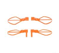 Protecteur d'hélices amovible pour DJI pour mini 5Pro : fixateur de sécurité avec libération rapide - Matériau ABS (orange)