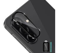 Protecteur D'objectif Caméra Pour Samsung Galaxy A56/A36 5g - Pack De 3, Verre Trempé 9h Ultra-Clair Avec Anneau Métal Noir, Anti-Traces Et Anti-Chocs 3d