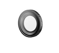 Protecteur d'objectif d'appareil photo léger et imperméable avec revêtement anti-reflet facile à monter - Joint en silicone pour environnements difficiles - Filtre d'appareil photo en alliage