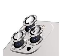 Protecteur D'objectif D'appareil Photo pour iPhone 12/11/Pro/Max/Mini,LucBuy HD Verre Trempé Alliage d'aluminium Anneau Cercle Film de Protection D'écran,Anti-rayures Autocollant Protecteur D'objectif