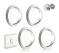 Protecteur D'objectif De Caméra De Voiture, Protection Complète À 360 °, Adhésif Simple, Installation Facile, Résistant Aux Intempéries, Antireflet, for Caméra De Pare-Chocs Avant(4PC)
