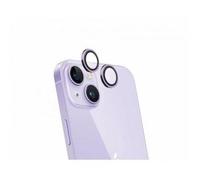 Protecteur d'objectif de caméra pour iPhone 14 / 14 Plus - FORCE GLASS - Ultra-résistant - Verre trempé - Violet