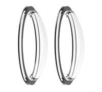 Protecteur d'objectif pour Insta360 X3, double objectif avec film anti-rayures, transparent et noir