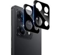Protecteur D'objectif Pour Xiaomi Redmi Note 14s - 2 Pièces, Verre Trempé 9h Hd Anti-Rayures, Noir