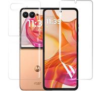 Protecteur Écran Intégral Pour Motorola Razr 50 Ultra ¿ Film Tpu Hd + Film Arrière Ultra-Fin, Anti-Rayures, Compatible Empreinte Digitale, Pose Sans Bulles