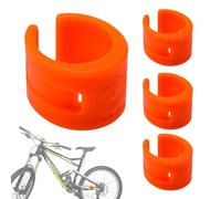 Protecteur En Bas De La Chaîne - Couvercle De Slap De Cadre, Couvercle Du Tube Arrière | Enveloppe Anti-rayon De Caoutchouc, Autocollant Pour Pare-chocs Chainstay Pour La Réduction De Grève Des Cranks
