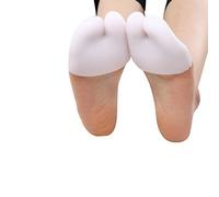 Protecteur en Silicone, pour l'avant-Pied Doux, Respirant Tous Les Coussinets de Gel Ronds Ballet athlètes Pointes Chaussures de Support Couchons d'orteil à Manches